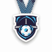 Медаль LM210 Футбол (без ленты)