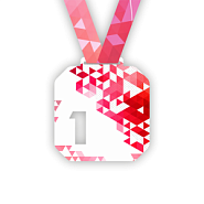 Медаль LM120 1,2,3 место (без ленты)